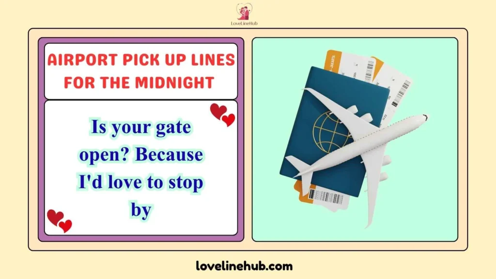 Airport Pick Up Lines for the Midnight 