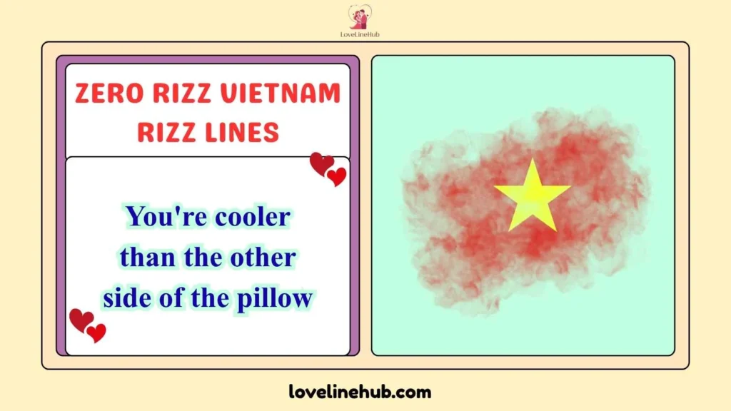 Zero Rizz Vietnam Rizz Lines