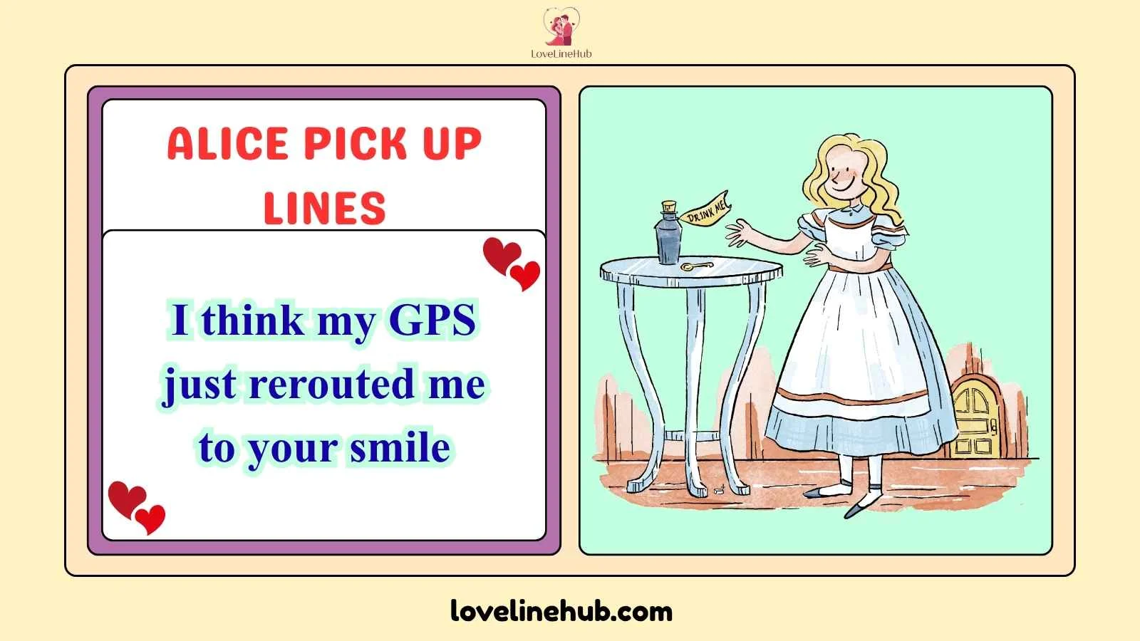 alice pick up lines