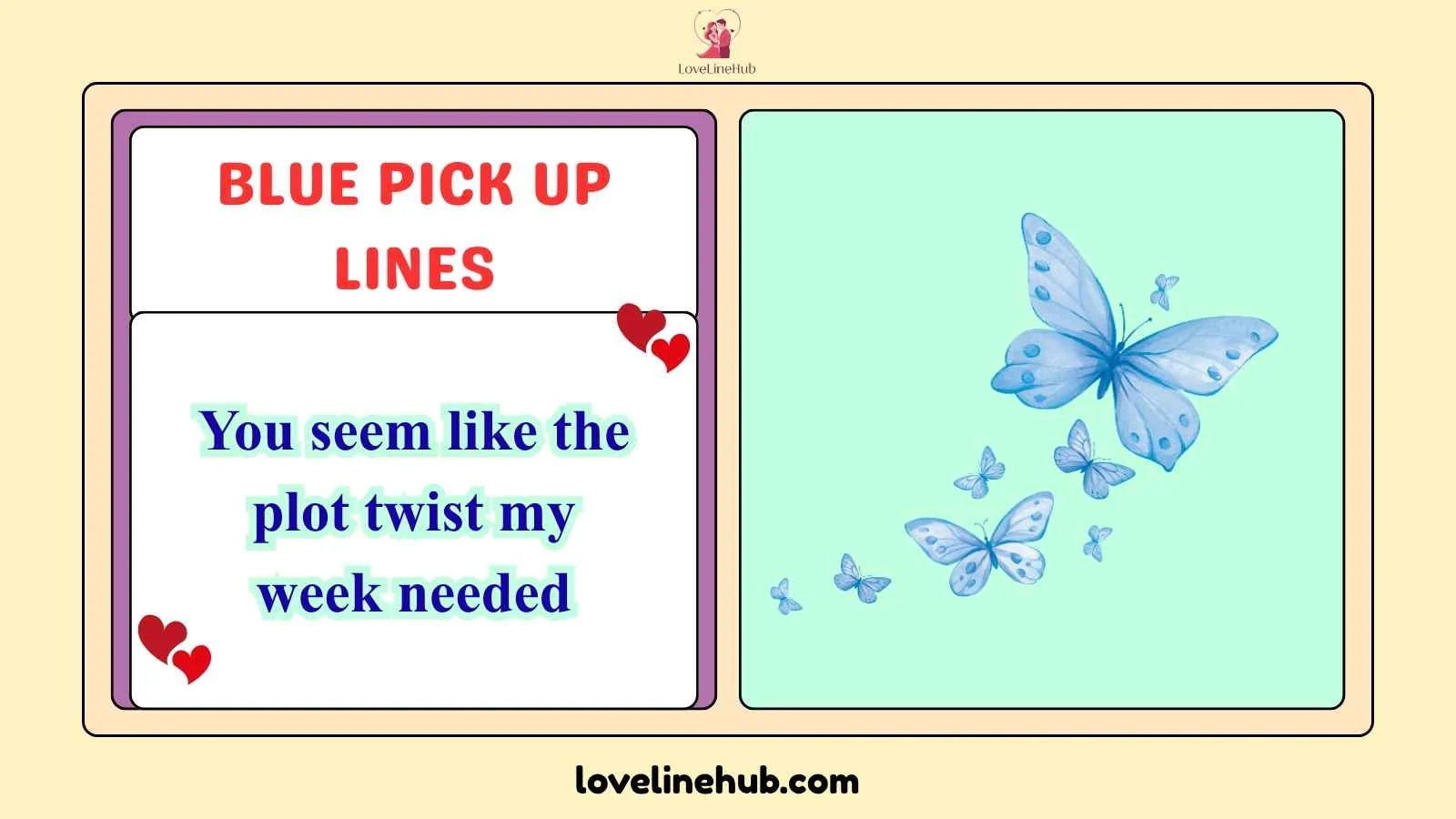 blue pick up lines