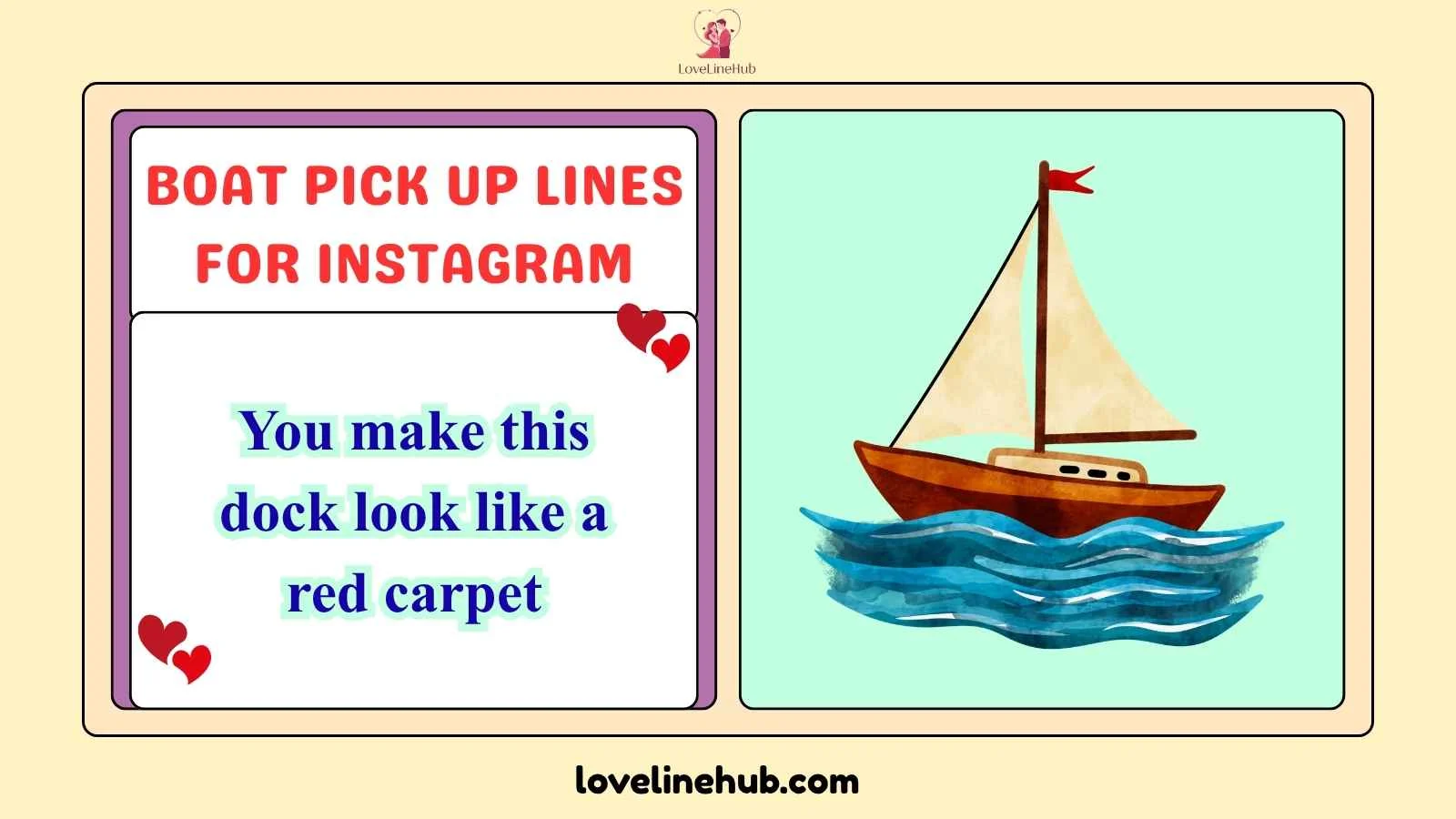 boat pick up lines for instagram