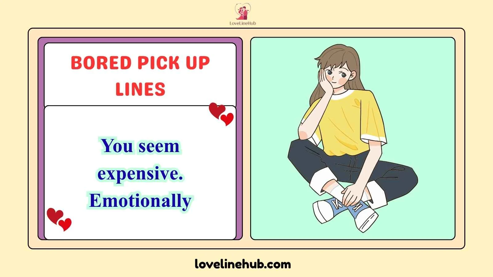 bored pick up lines
