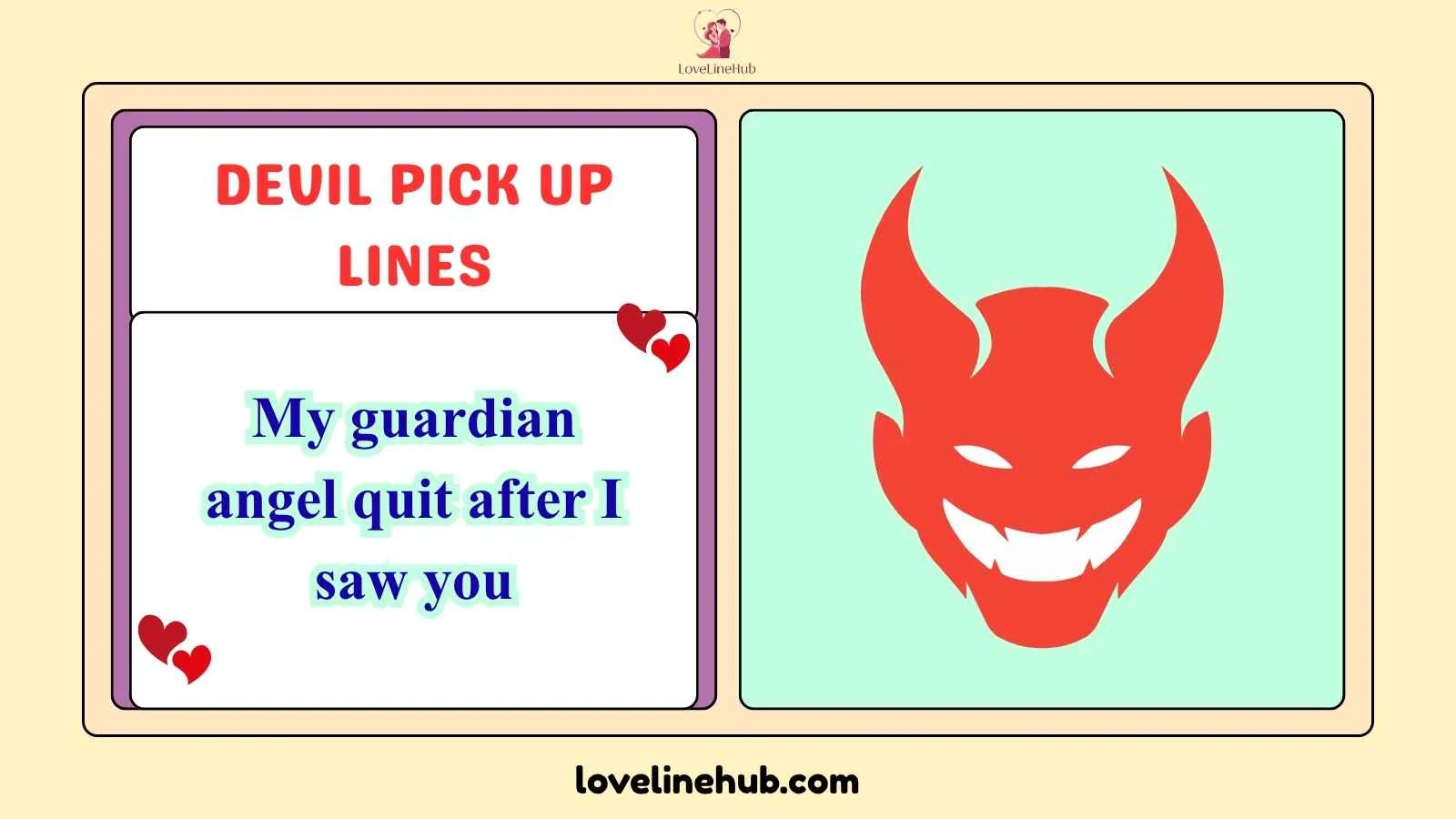 devil pick up lines