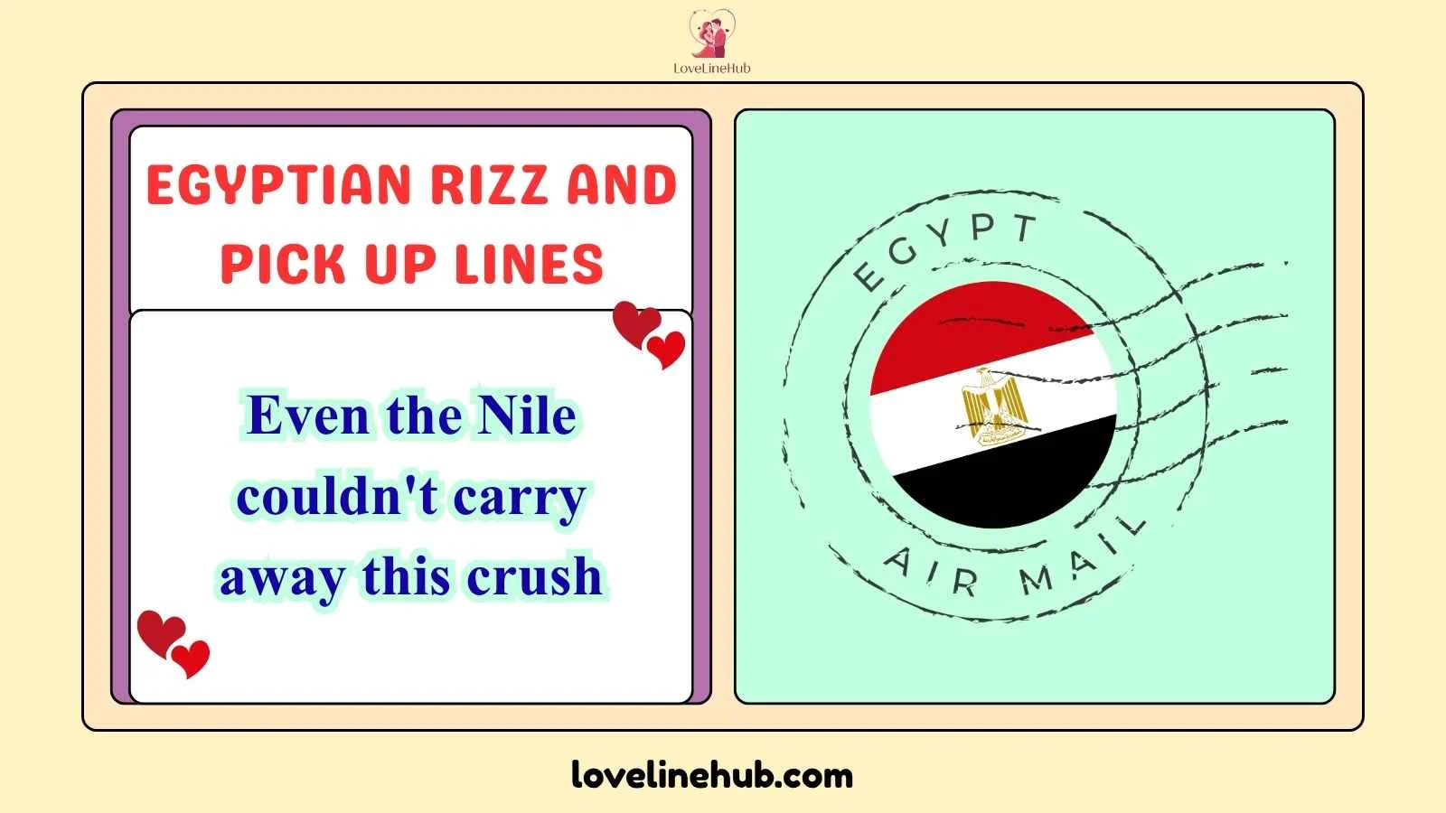 egyptian rizz and pick up lines