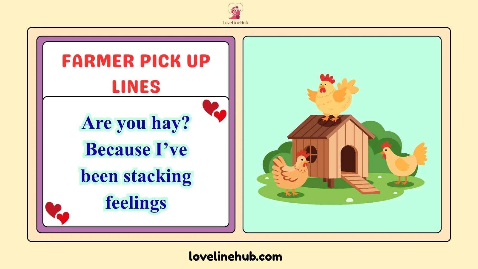 farmer pick up lines