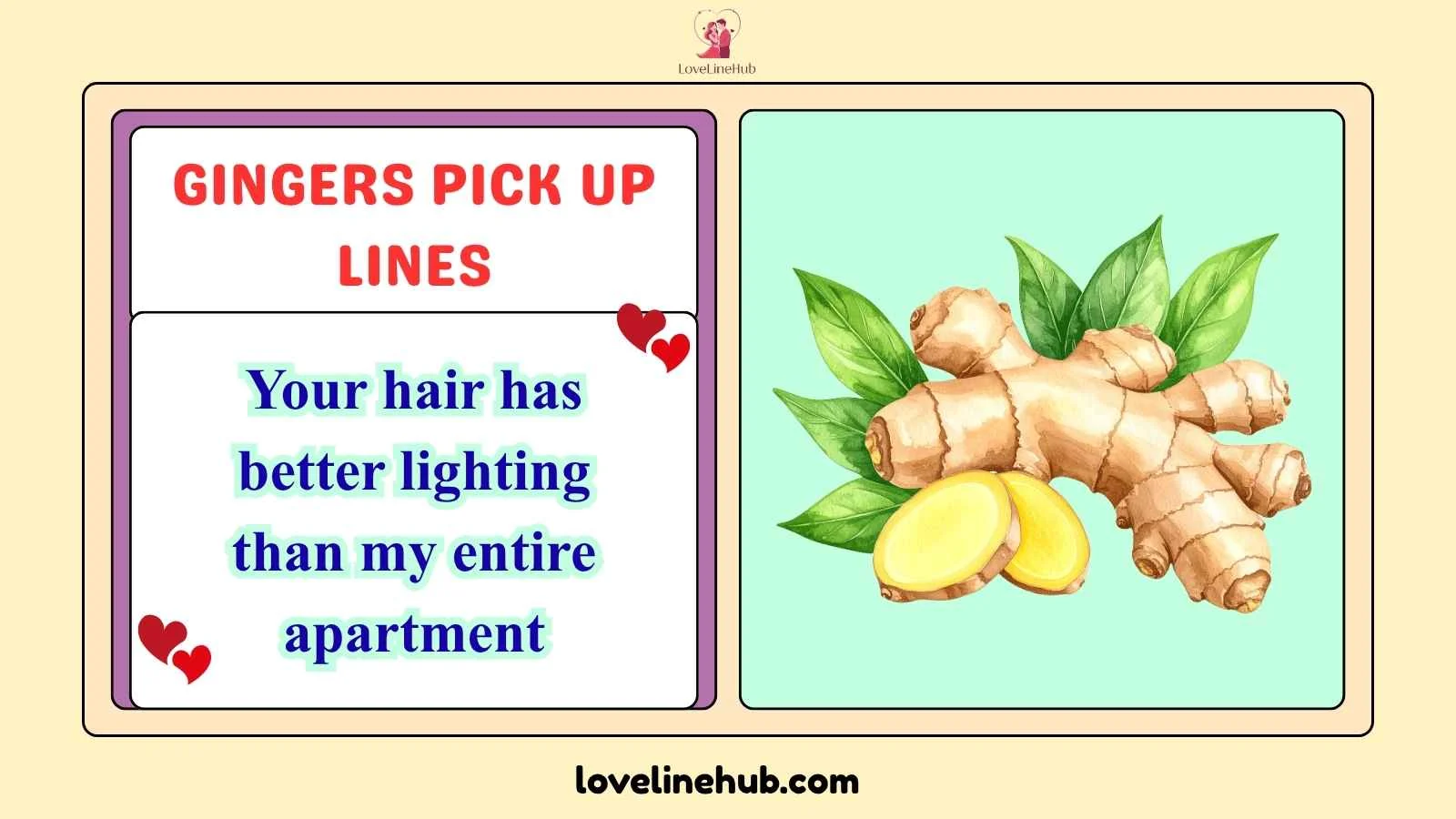 gingers pick up lines