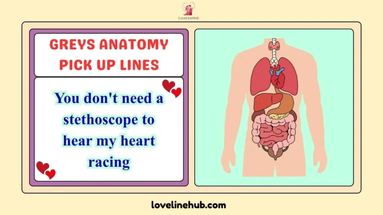 greys anatomy pick up lines