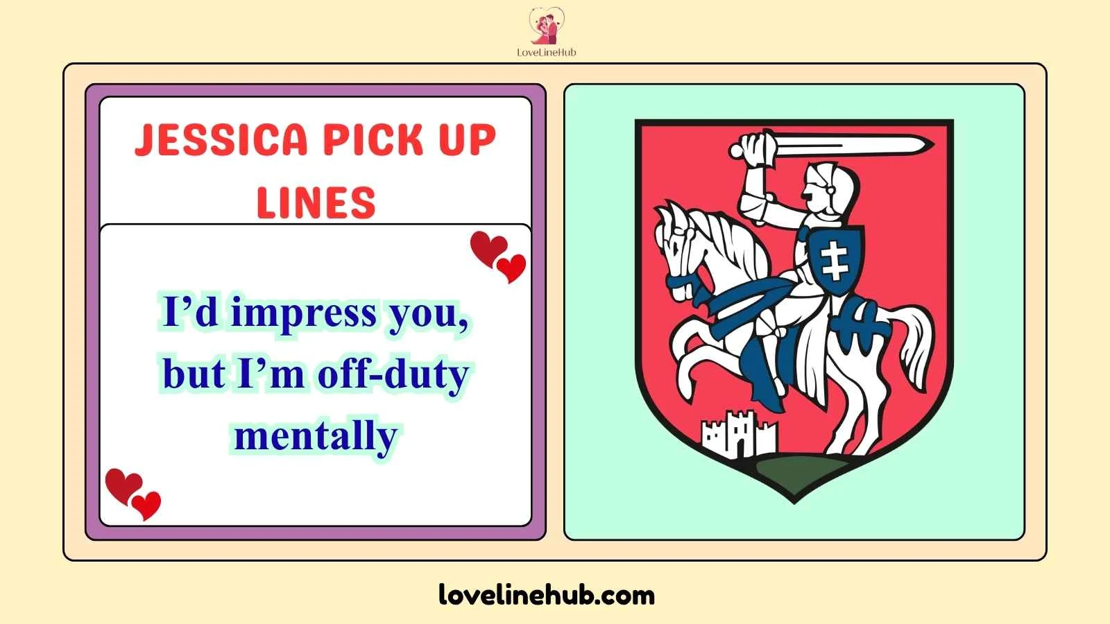 jessica pick up lines