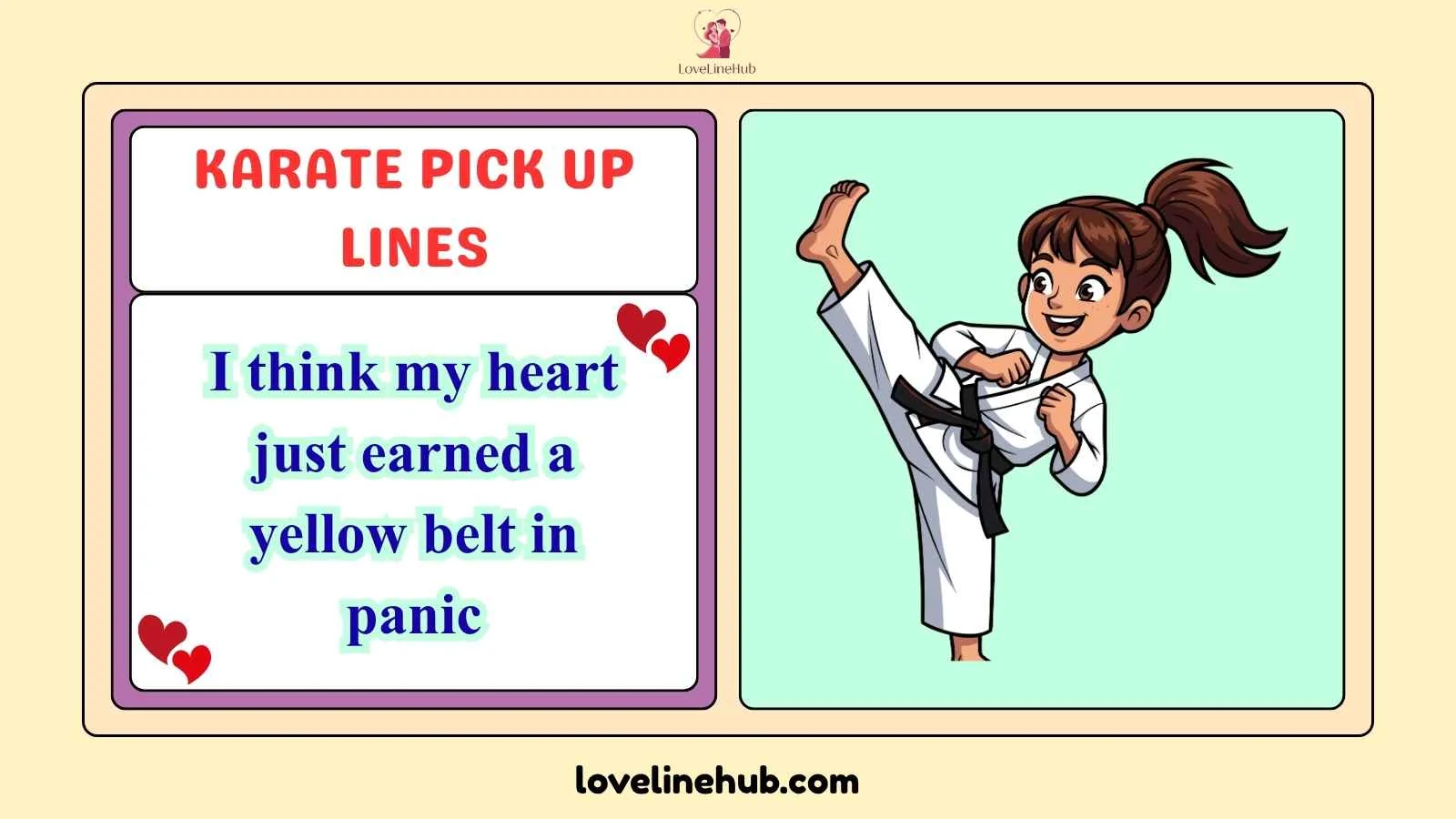karate pick up lines