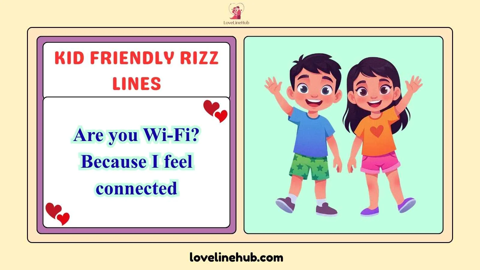 kid friendly rizz lines