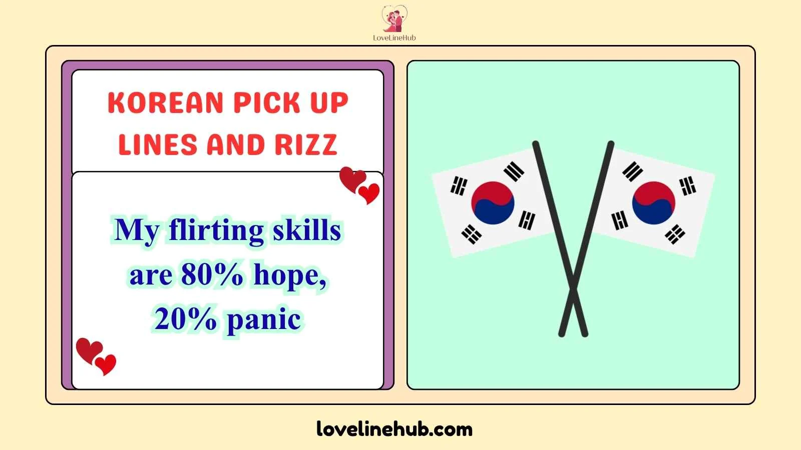 korean pick up lines and rizz