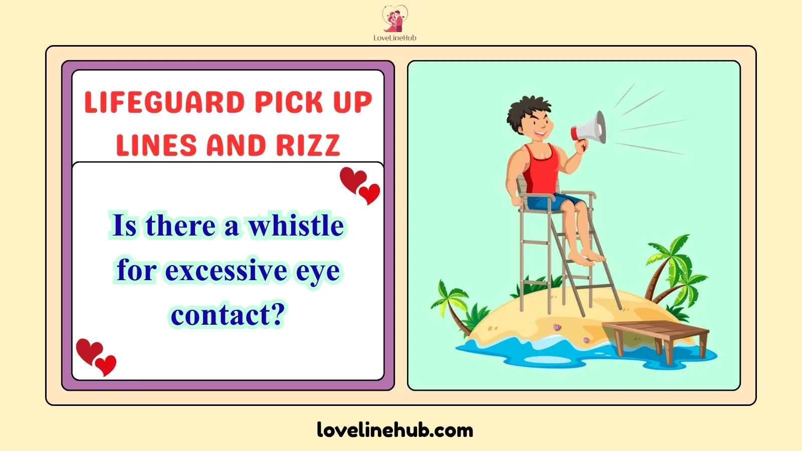 lifeguard pick up lines and rizz