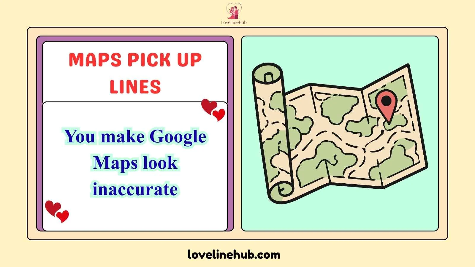maps pick up lines