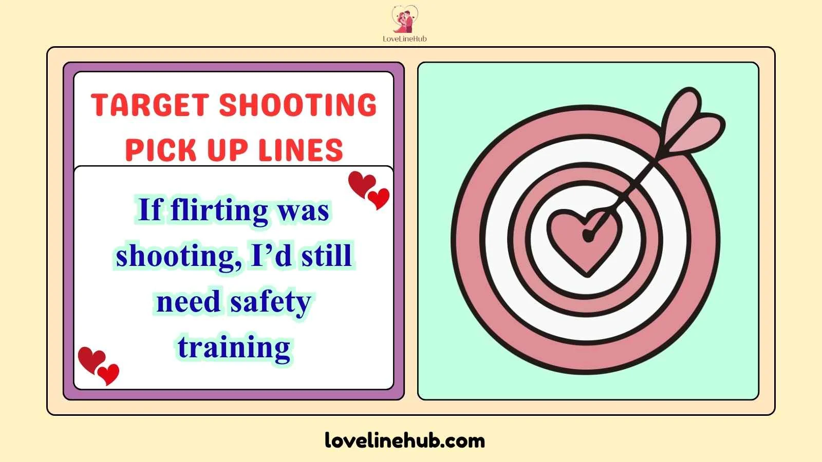 target shooting pick up lines
