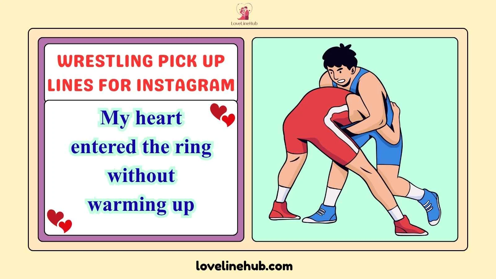 wrestling pick up lines for instagram