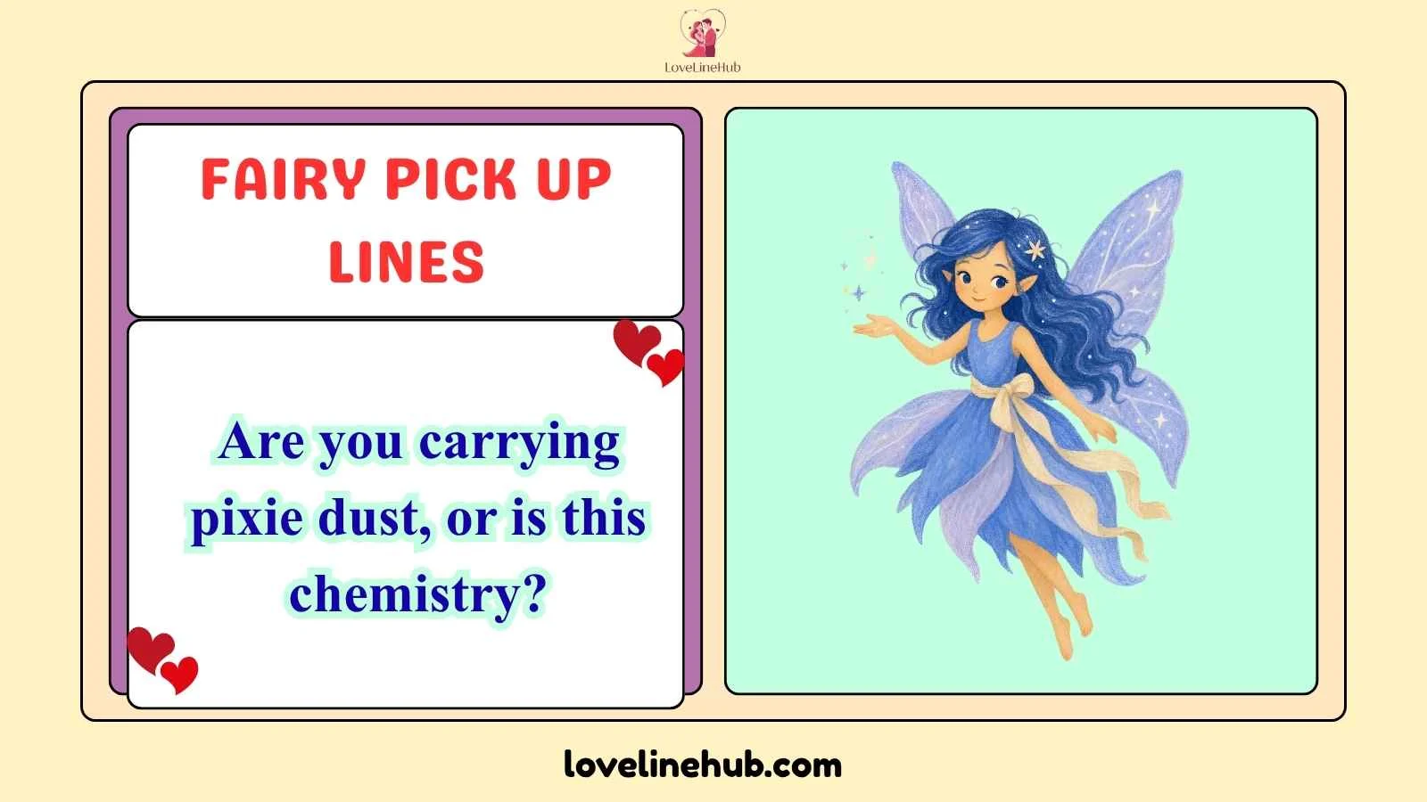 fairy pick up lines