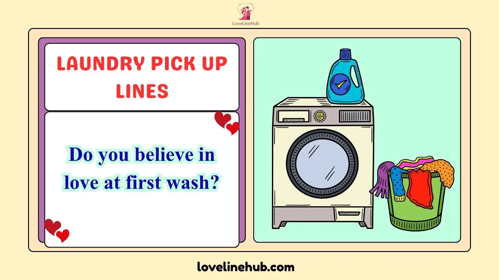 laundry pick up lines