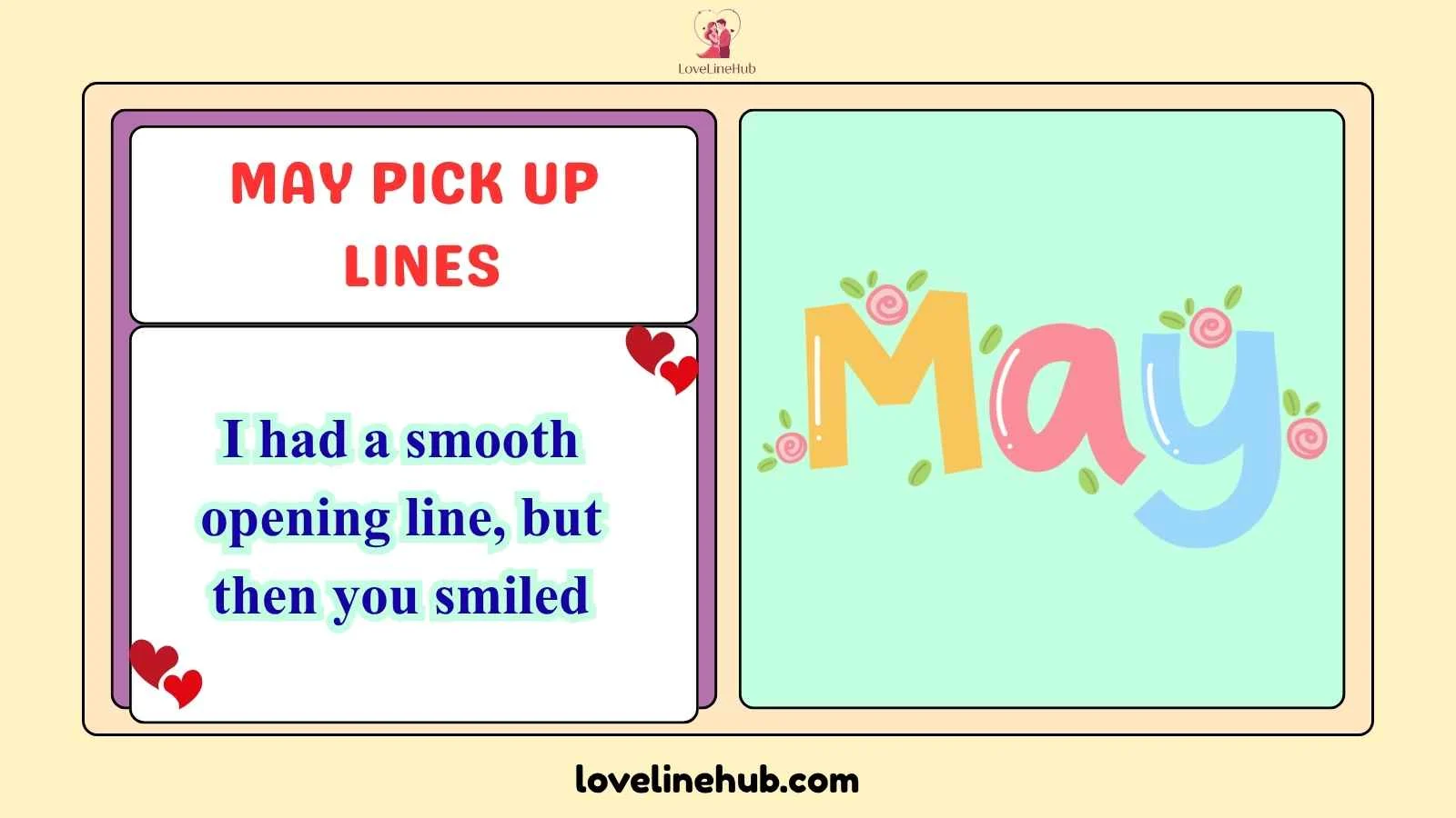 may pick up lines