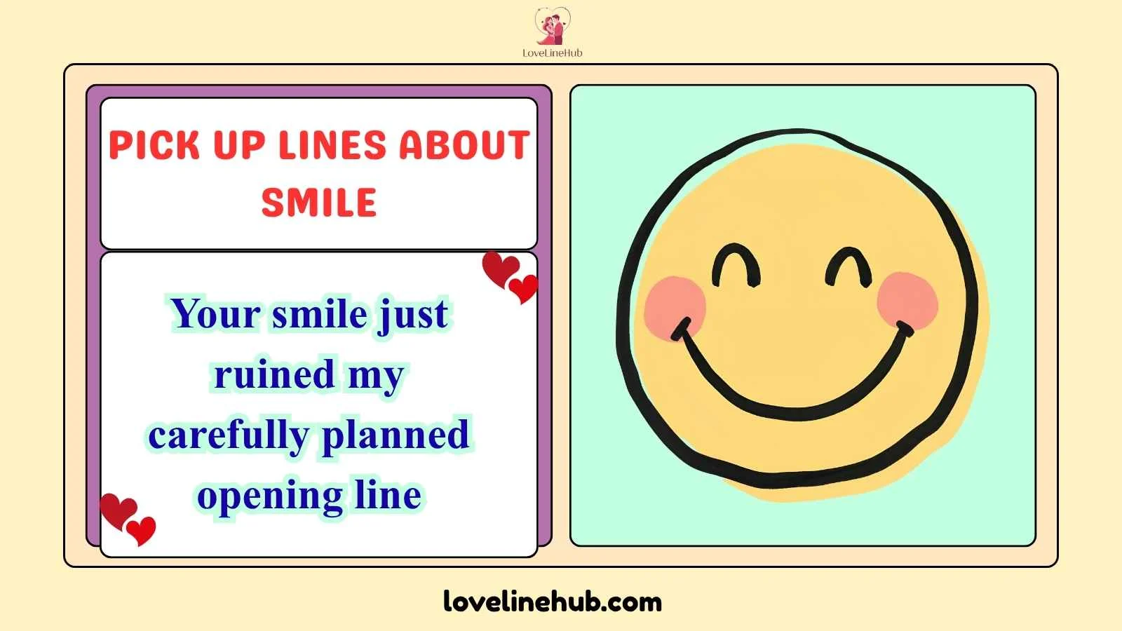 pick up lines about smile