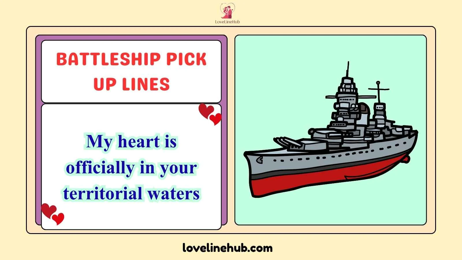 battleship pick up lines