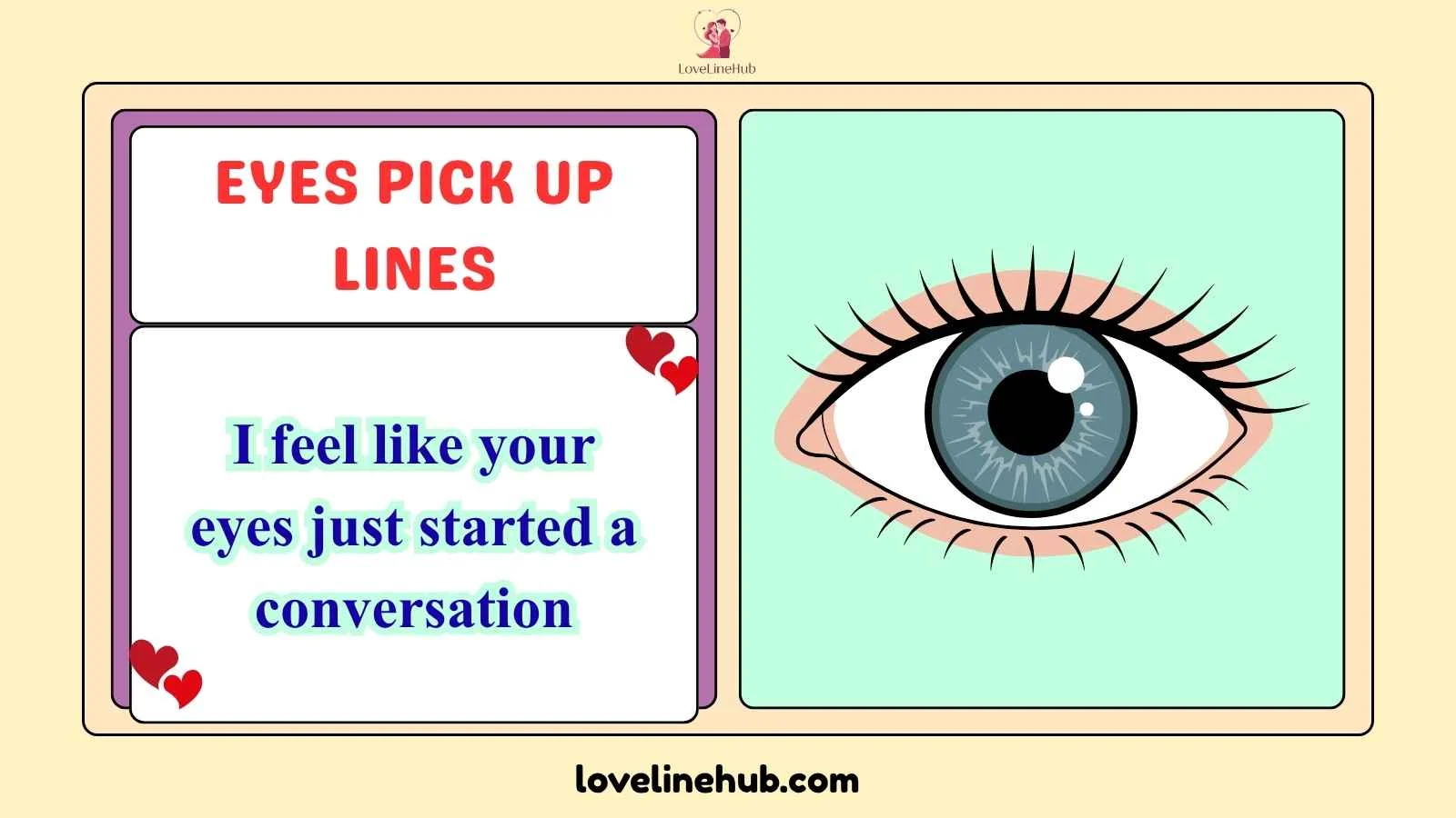 eyes pick up lines
