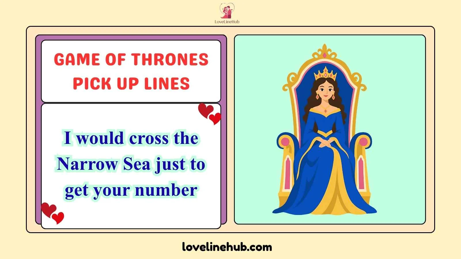 game of thrones pick up lines
