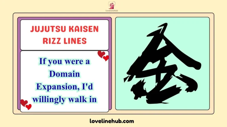 jujutsu kaisen rizz lines