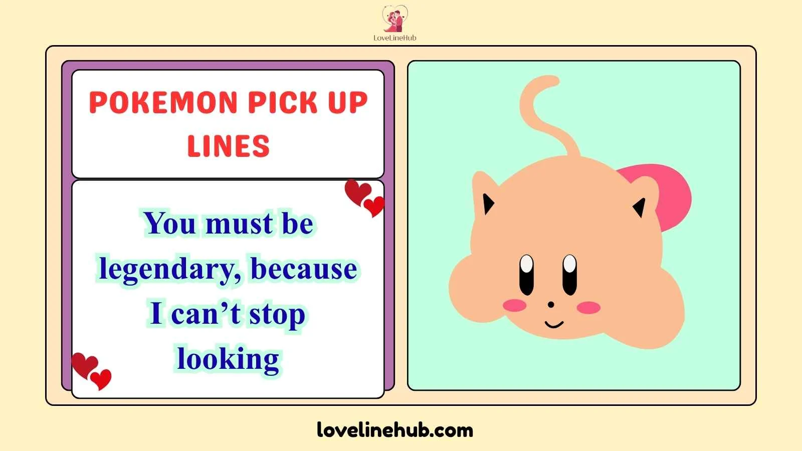 pokemon pick up lines