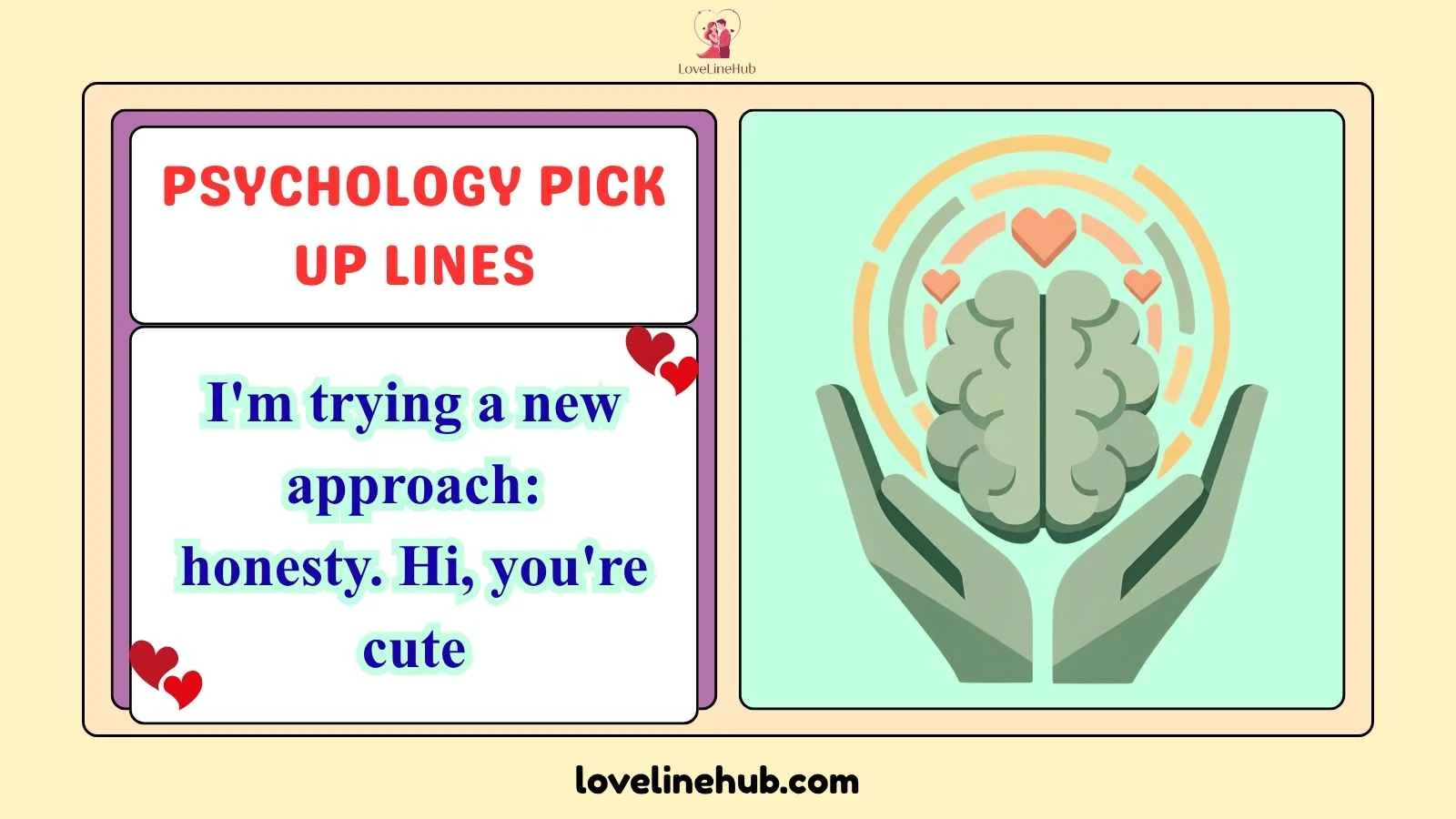 psychology pick up lines